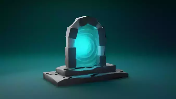 Old Portal 3D model