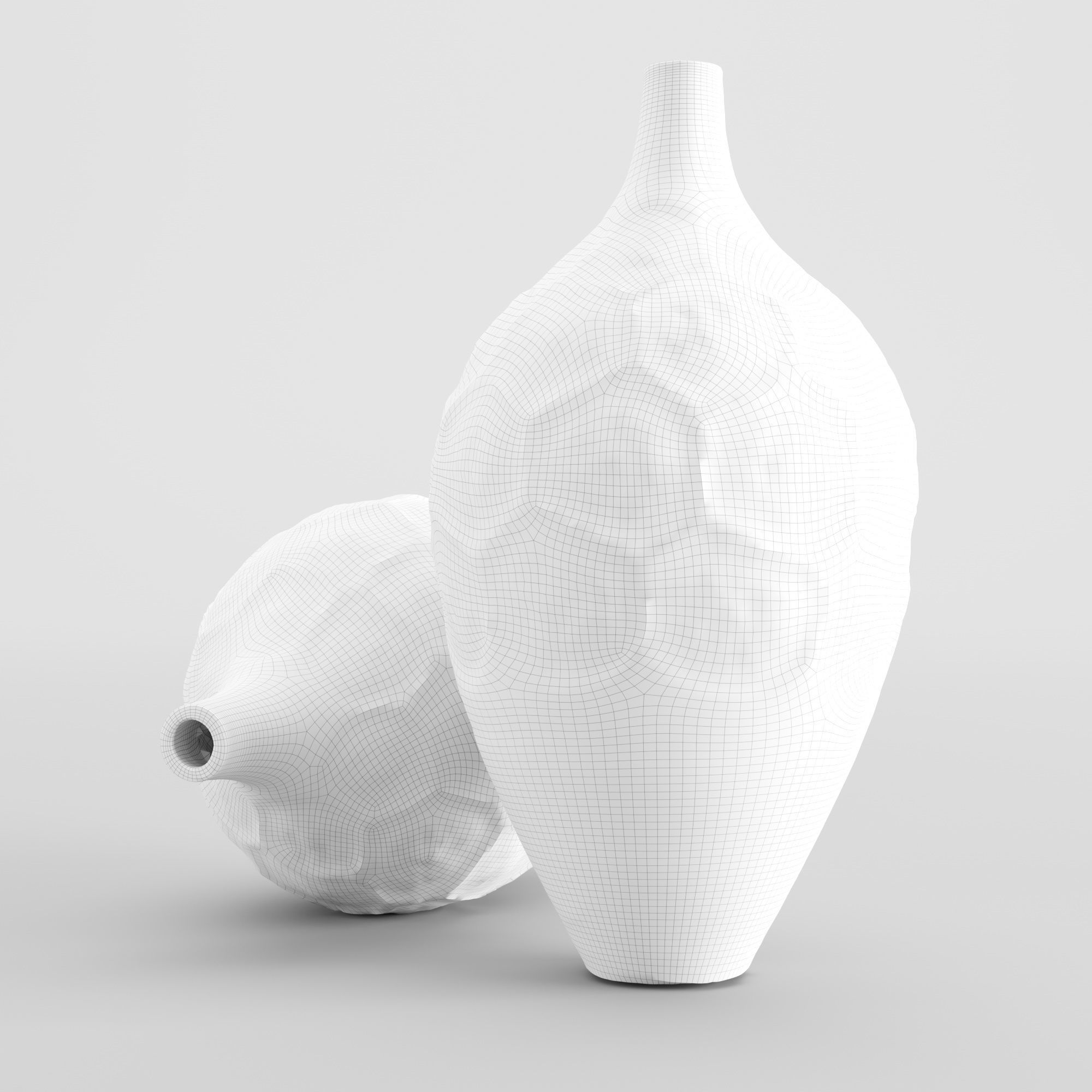 Ethnic Vase 3d scanned model 3D model_1
