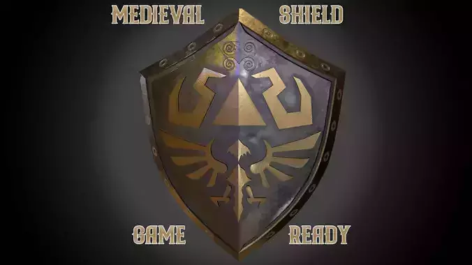 3D Game - Medieval Shield