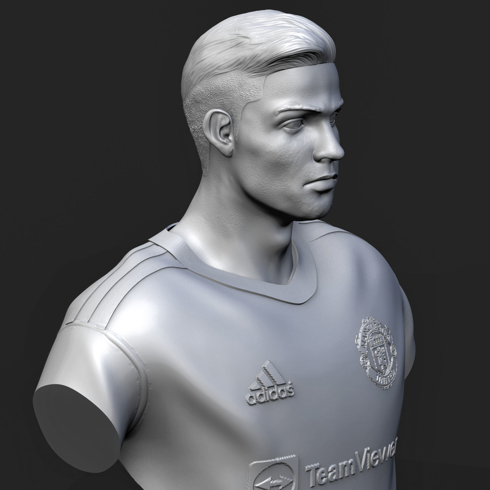 Ronaldo 3D Printable 2 3D print model_9