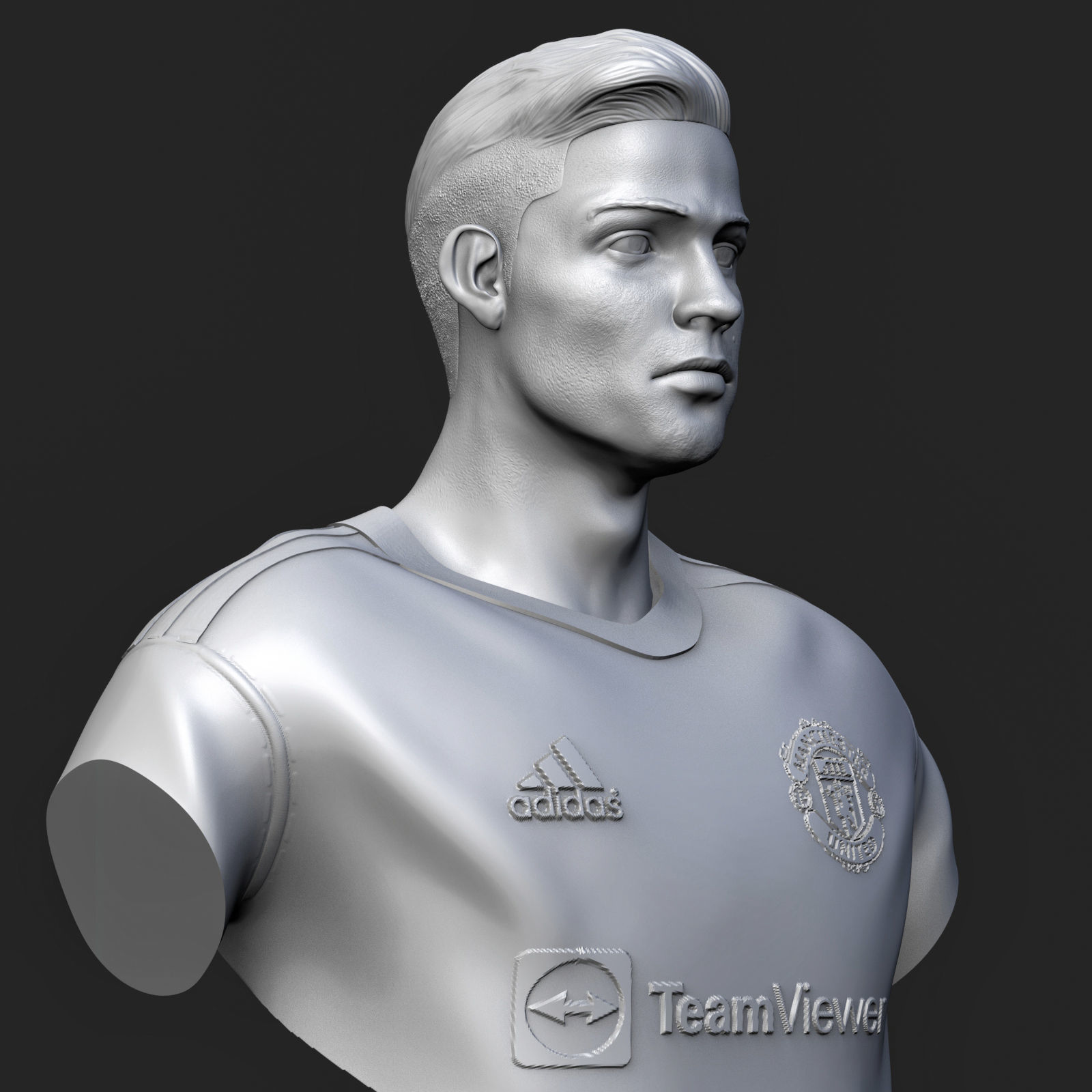 Ronaldo 3D Printable 2 3D print model_11