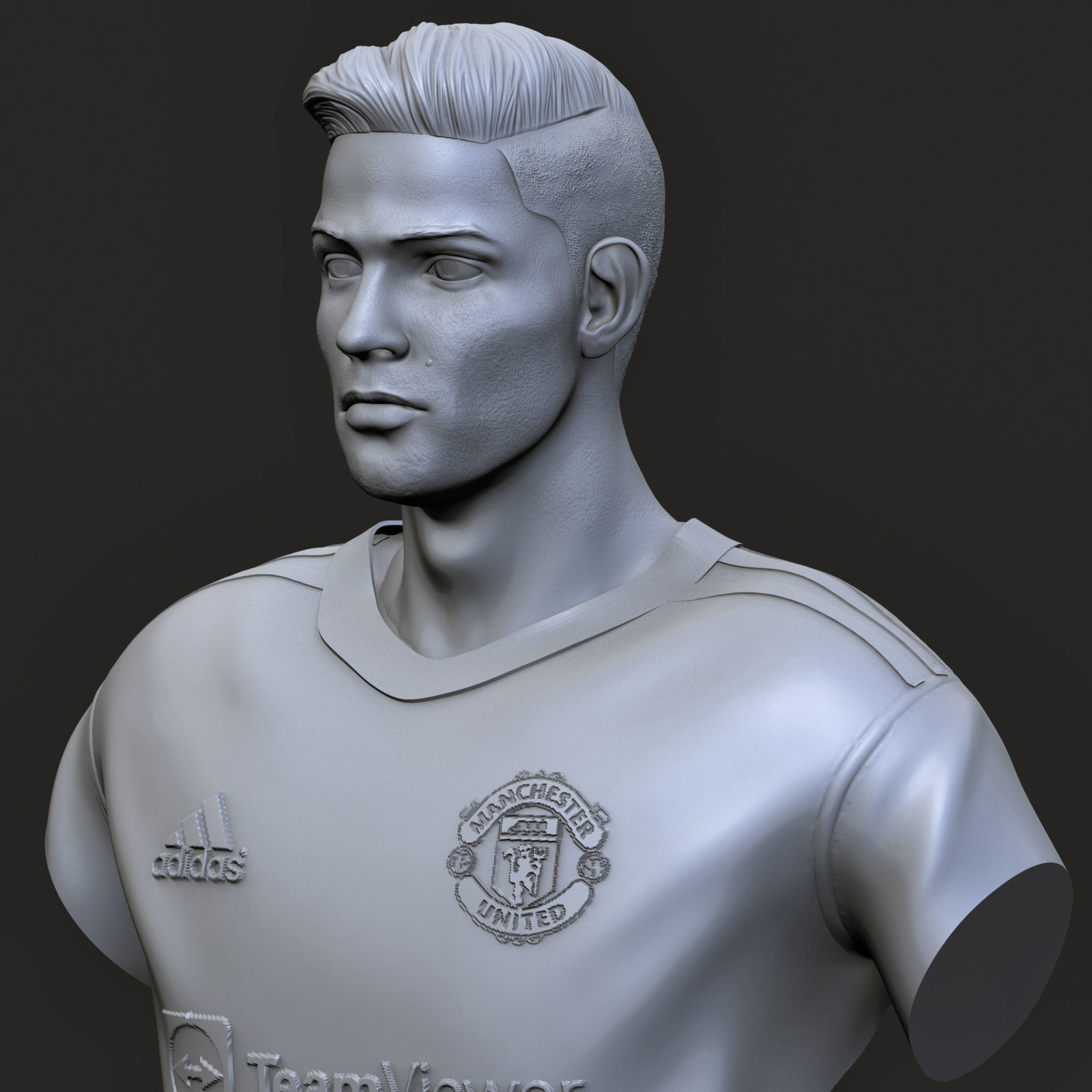 Ronaldo 3D Printable 2 3D print model_10