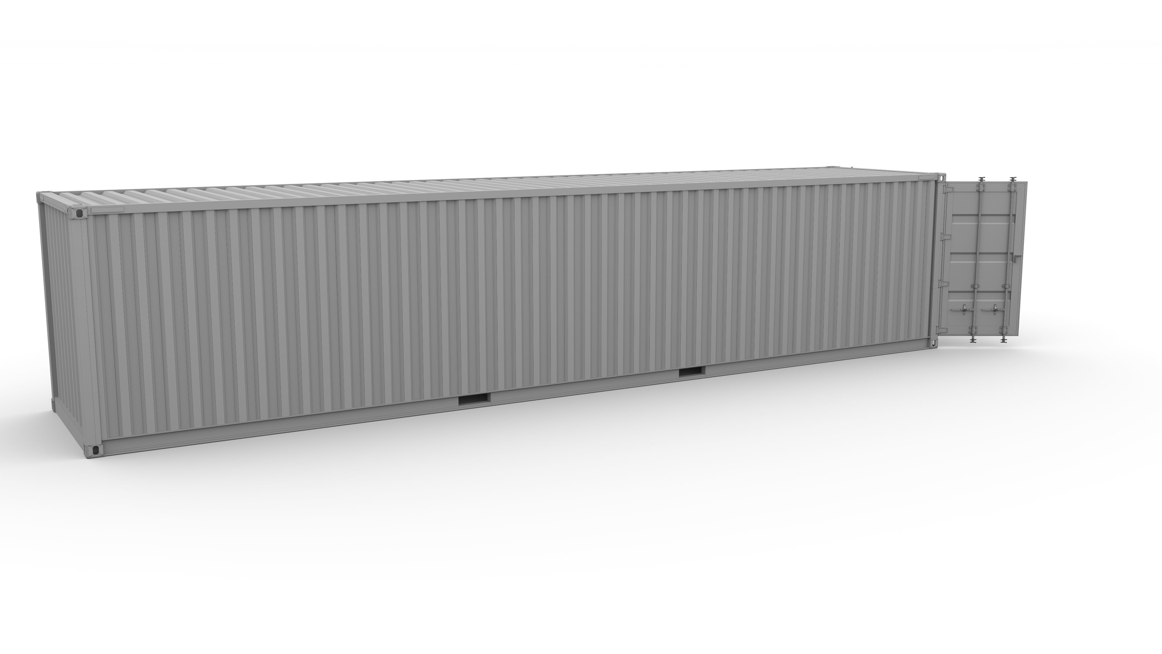 40ft Shipping Container Caru v2 3D model_13