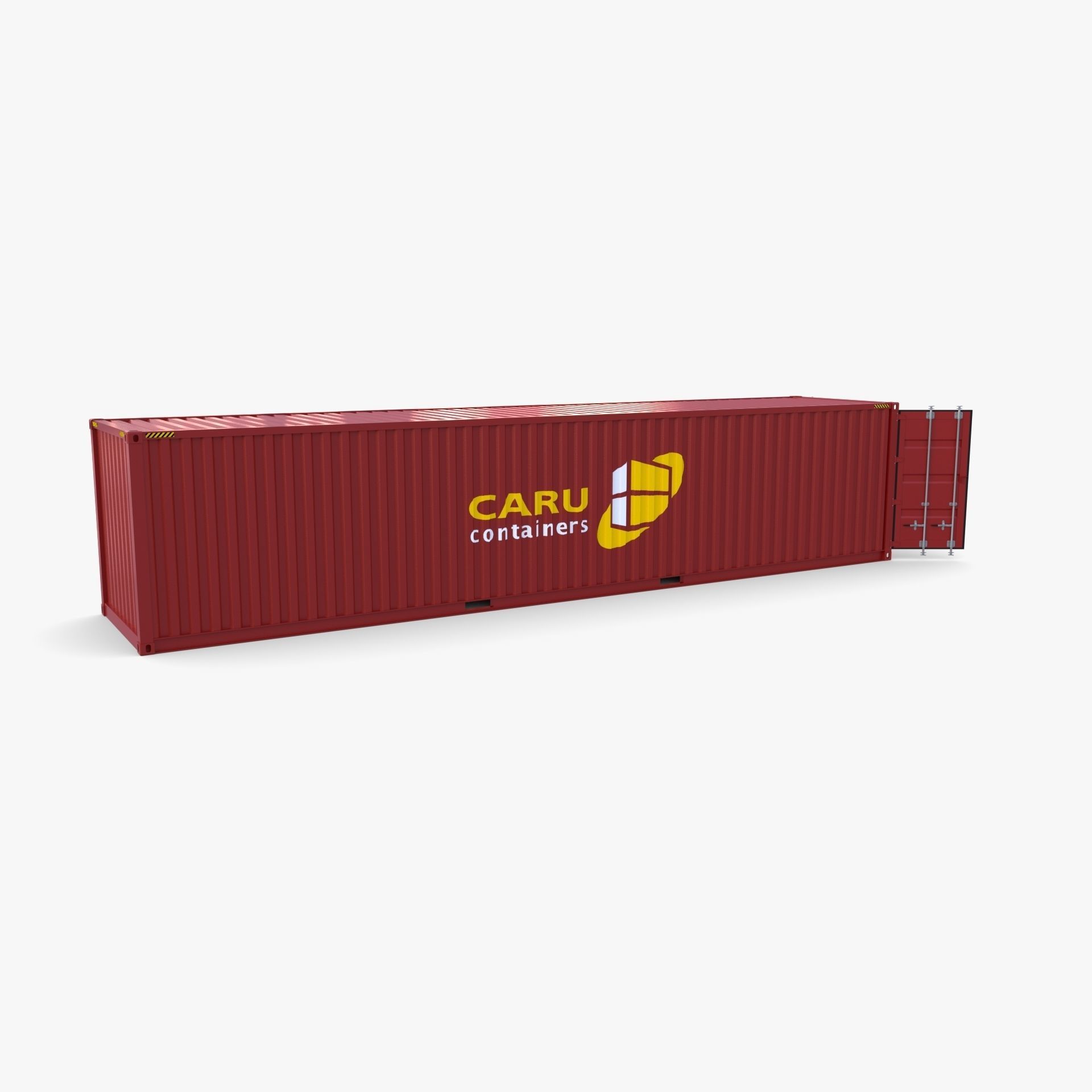 40ft Shipping Container Caru v2 3D model_9