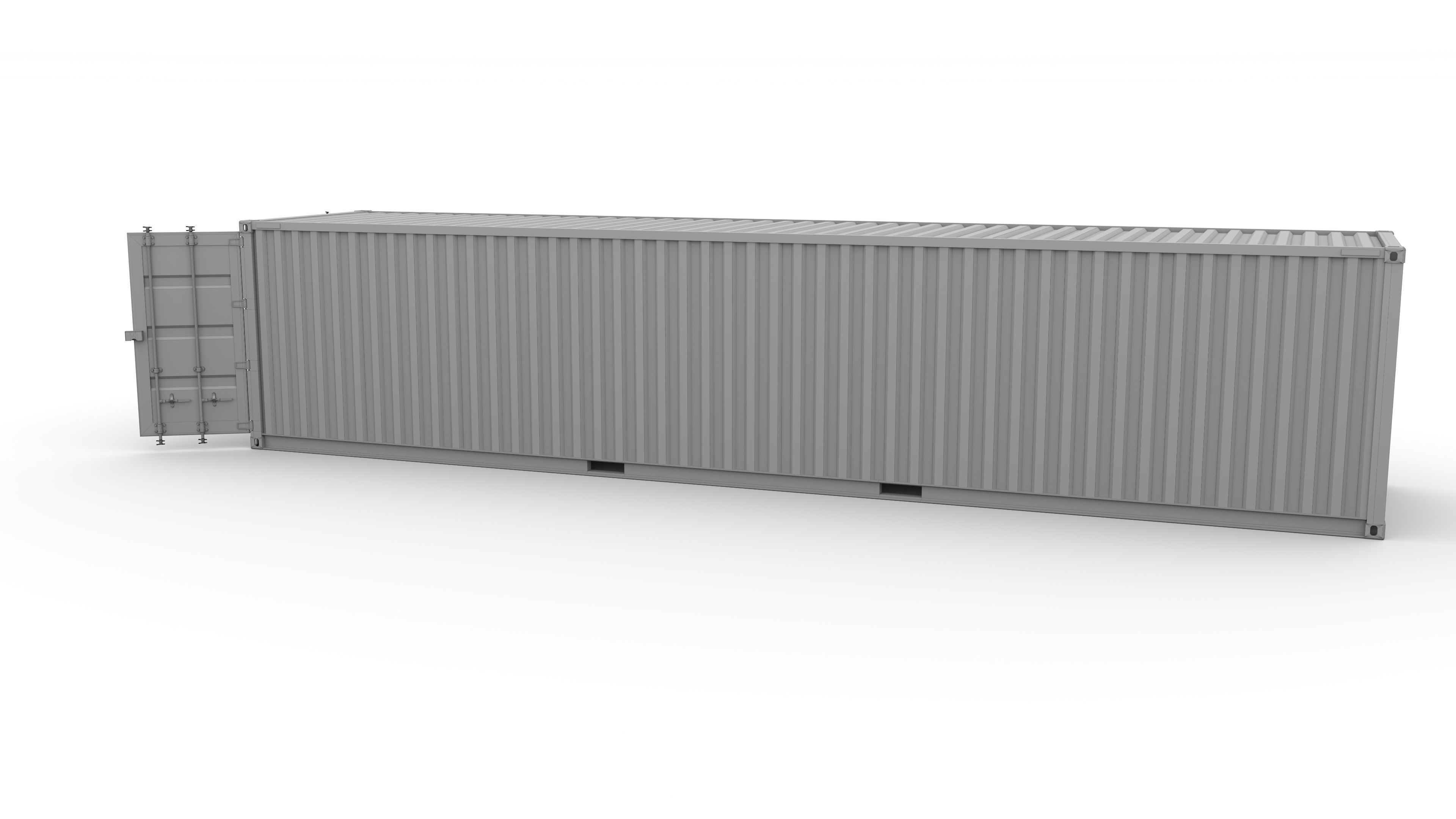 40ft Shipping Container Caru v2 3D model_12