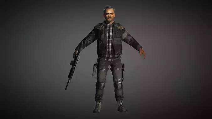 AAA Apocalypse Male Character 04