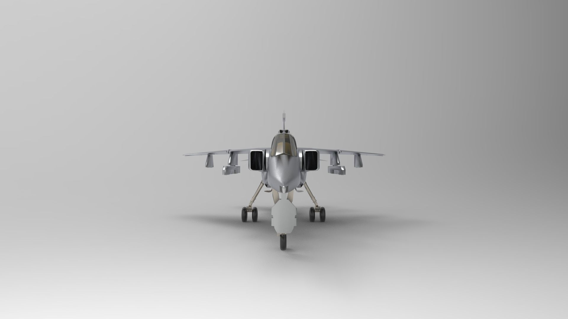 sepecat jaguar 3D model_1