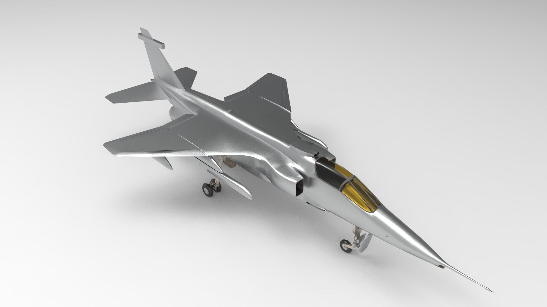 sepecat jaguar 3D model_6