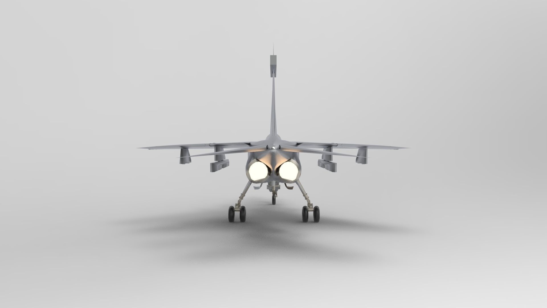sepecat jaguar 3D model_2