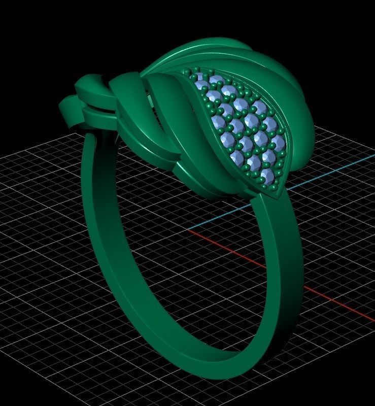 Ring kt38 3D print model_8