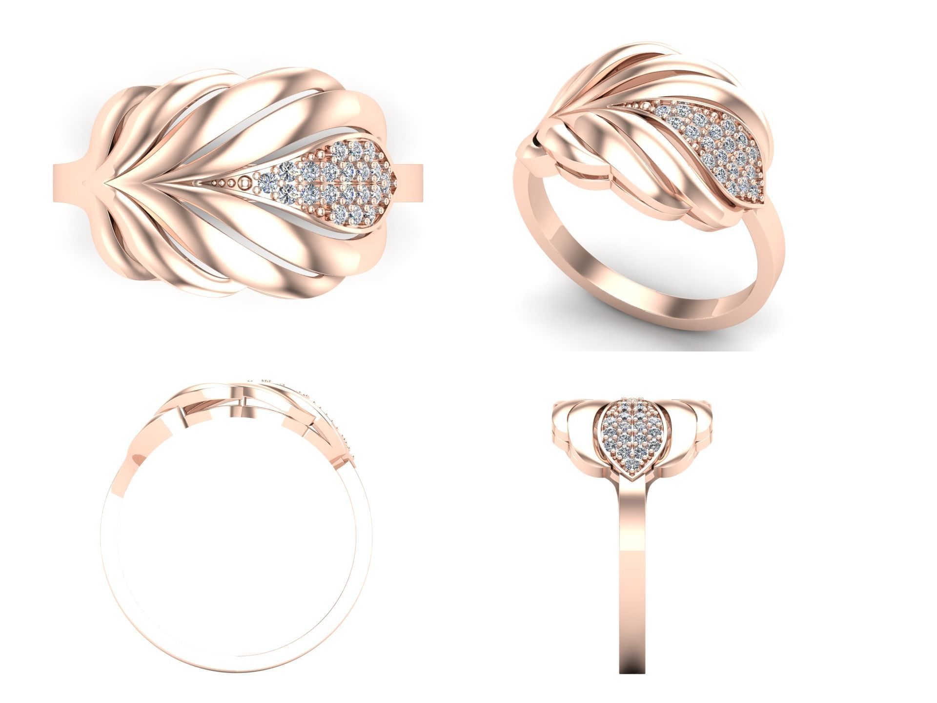 Ring kt38 3D print model_5