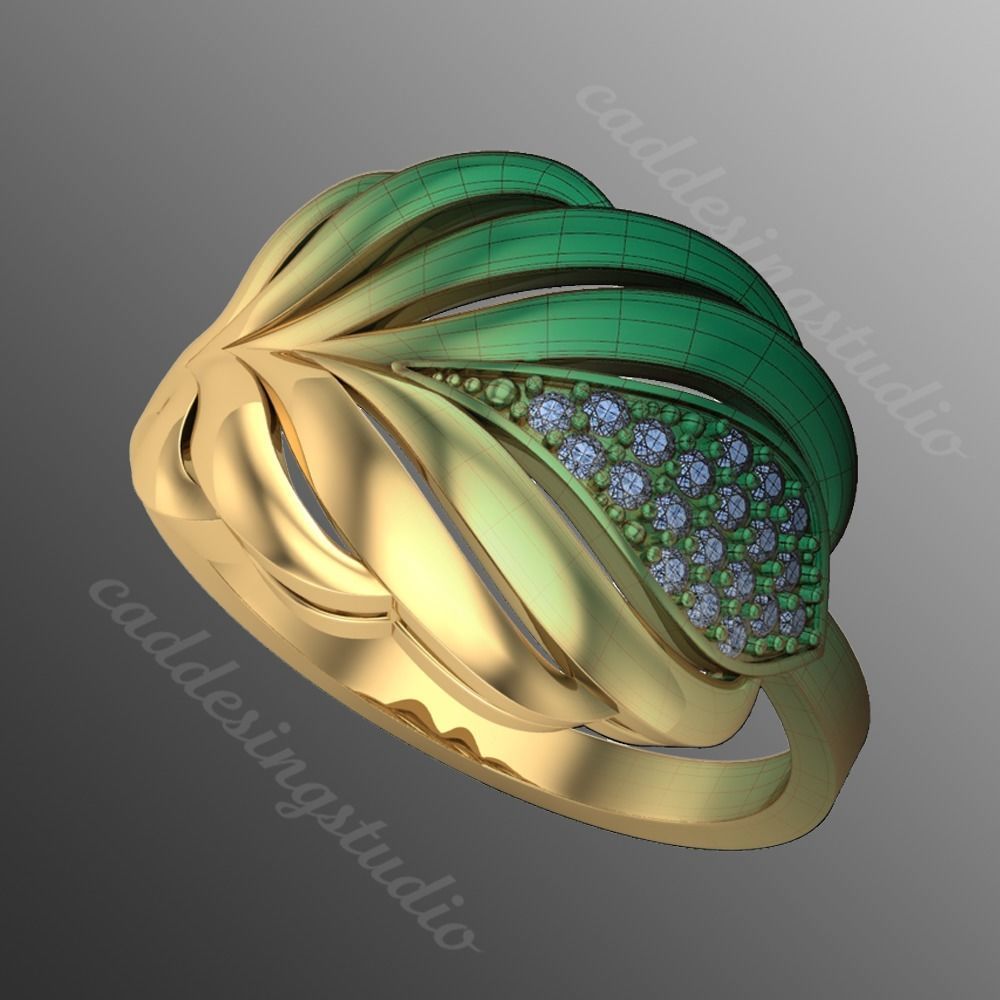 Ring kt38 3D print model_1