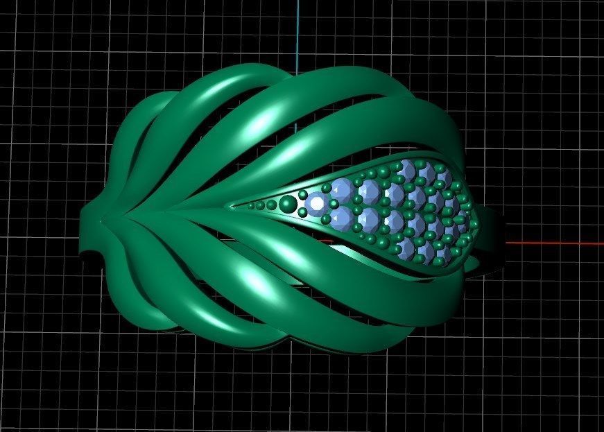 Ring kt38 3D print model_7