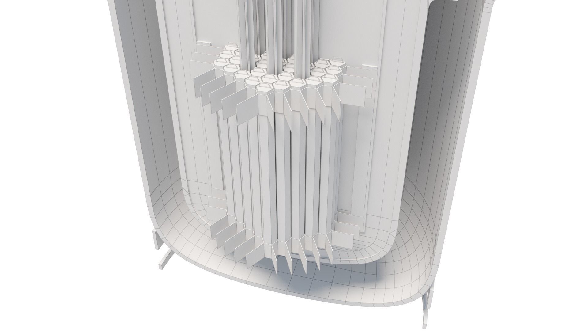 Generic Small Modular Reactor - PWR 3D model_11