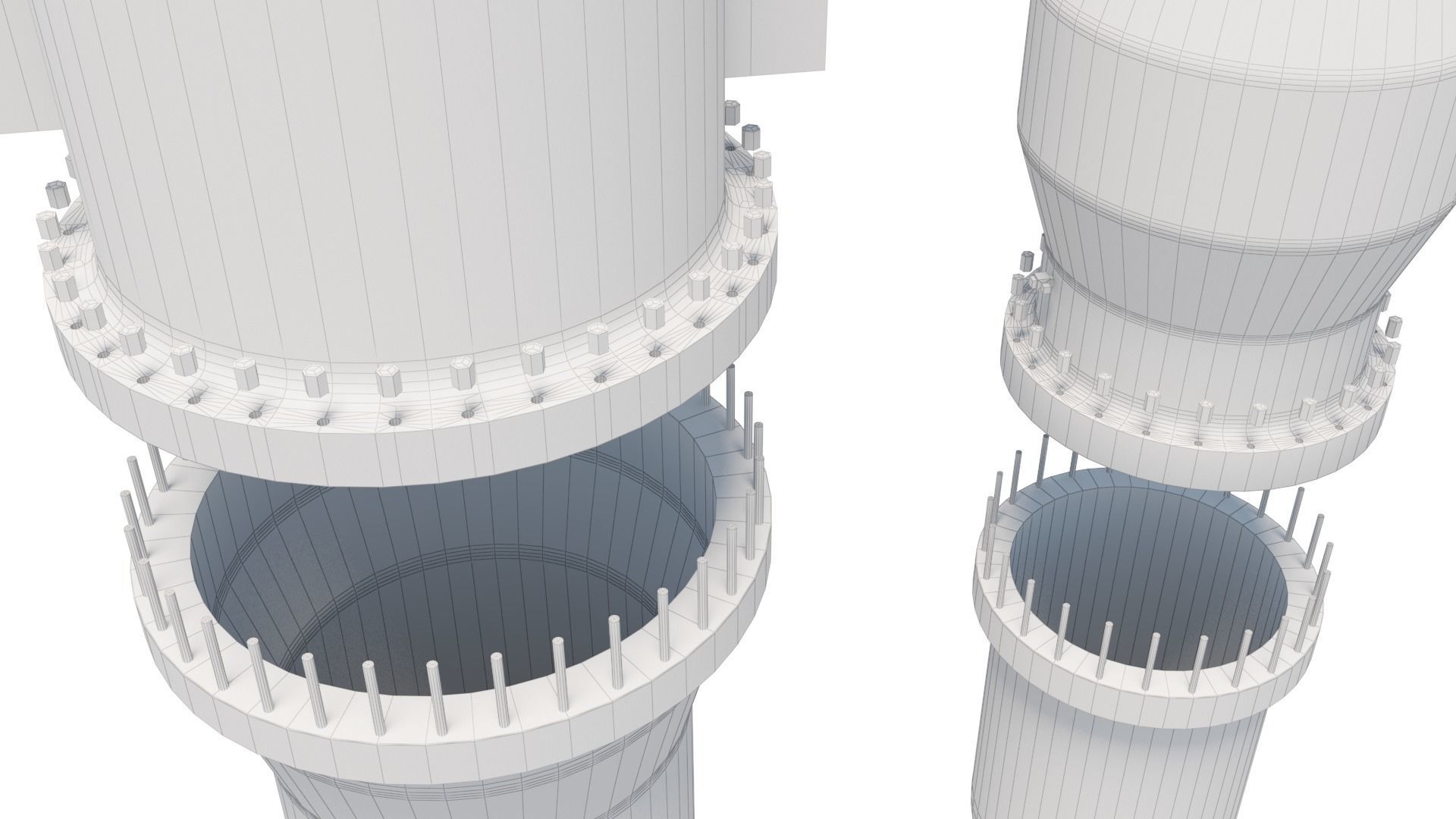 Generic Small Modular Reactor - PWR 3D model_15