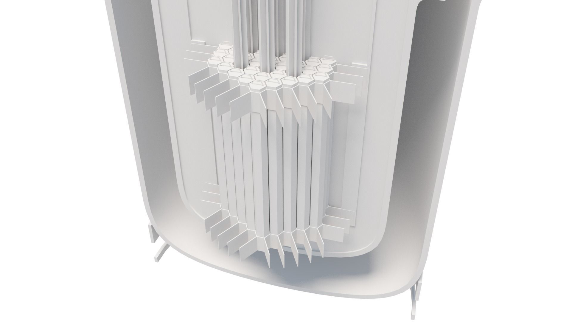 Generic Small Modular Reactor - PWR 3D model_10