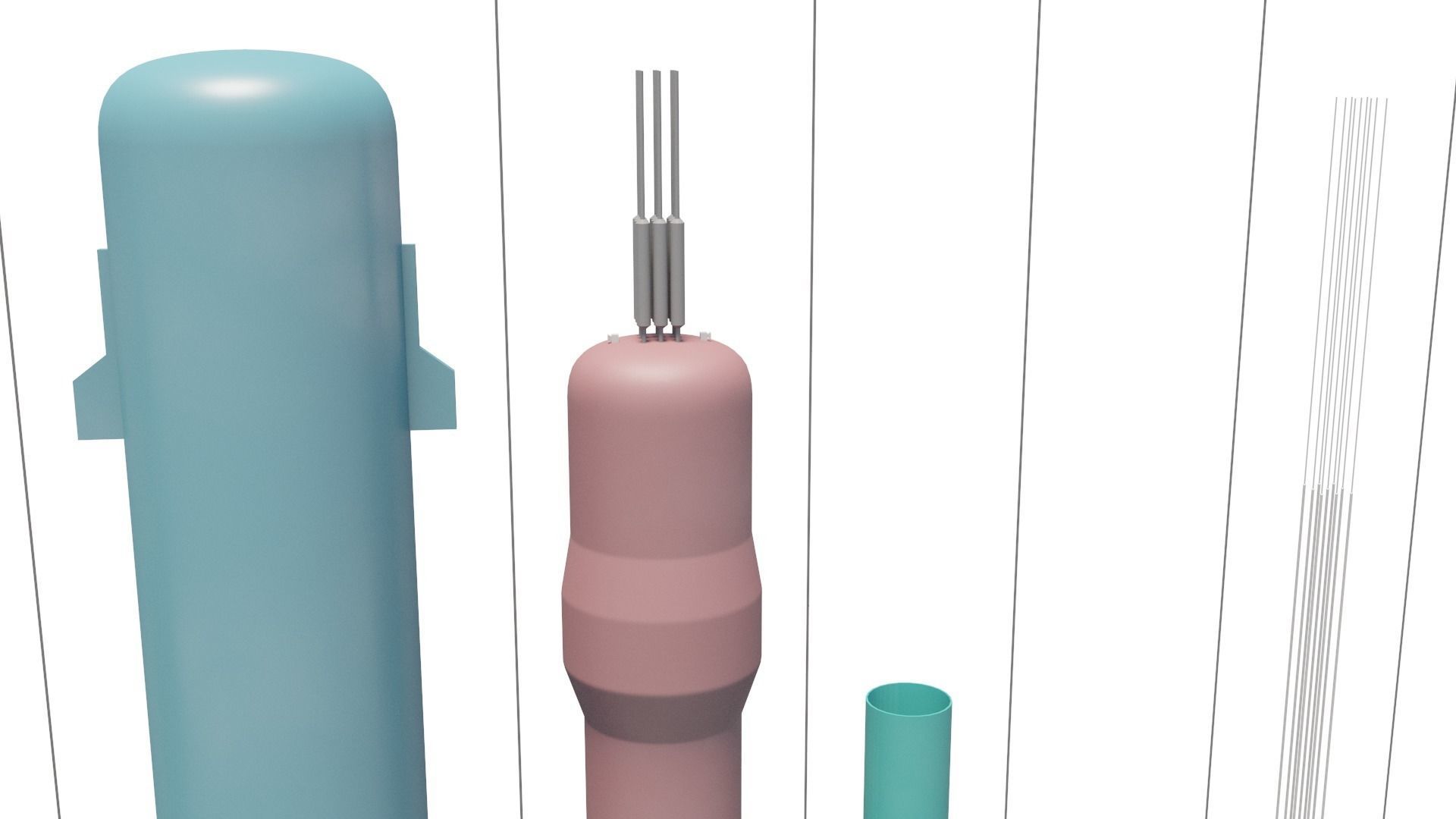 Generic Small Modular Reactor - PWR 3D model_7