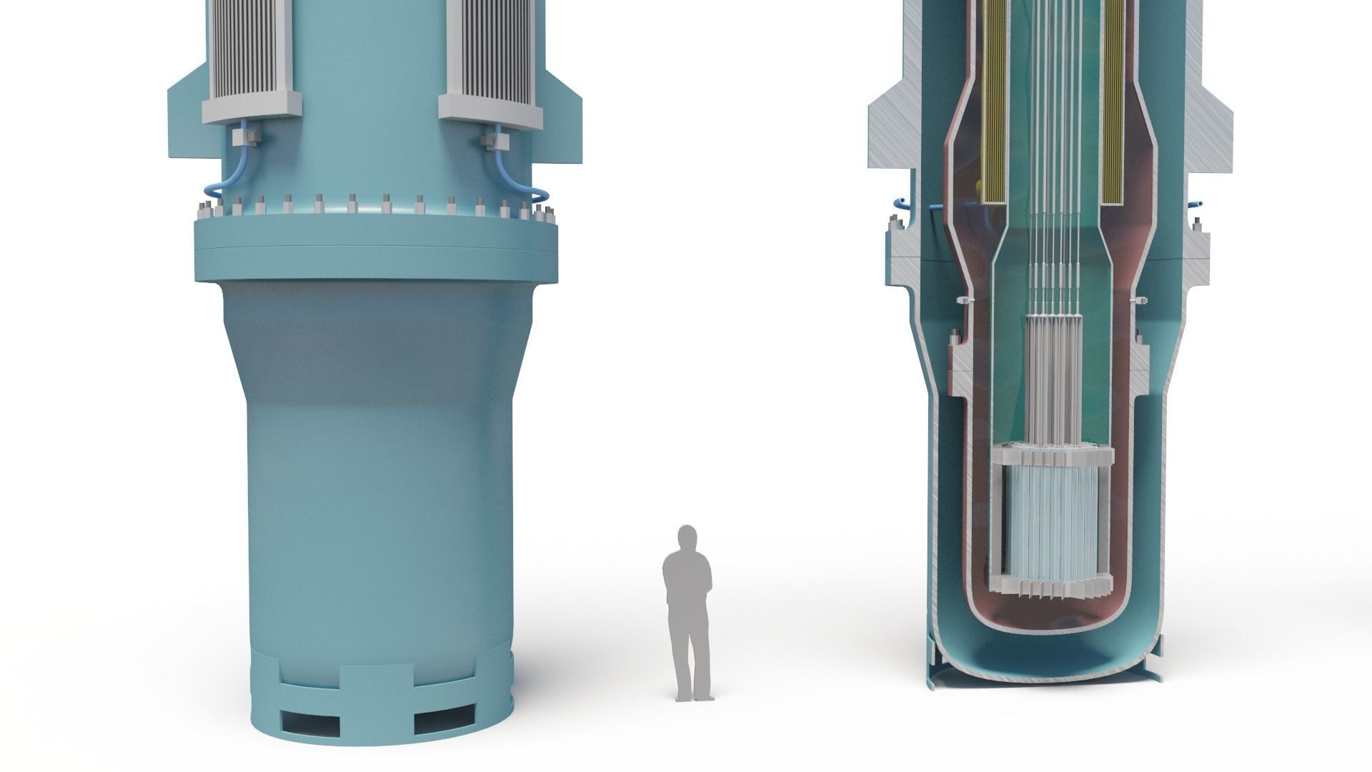 Generic Small Modular Reactor - PWR 3D model_2