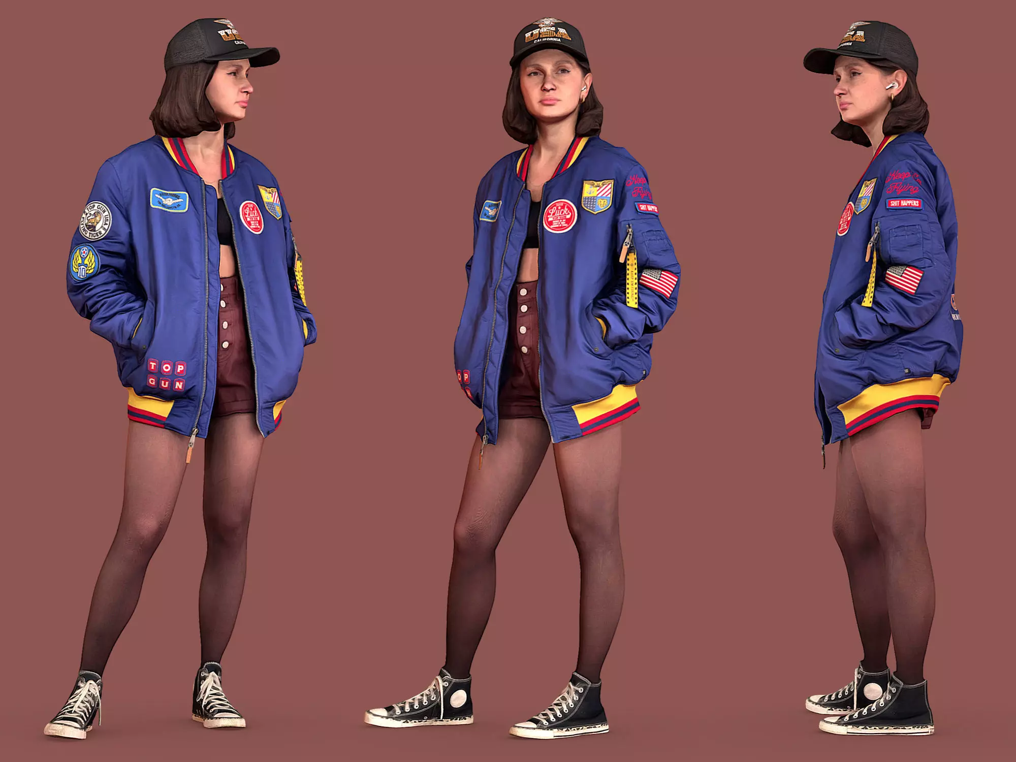 Cheeky Girl 3D model