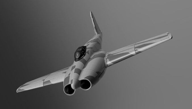 Hawker p1061 3D print model