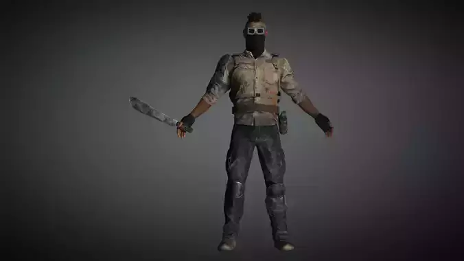 AAA Apocalypse Male Character 05