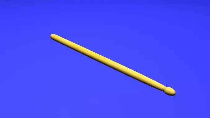 Drumstick stick Free 3D model