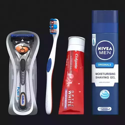 bathroom accessories set 3D MODEL 3D