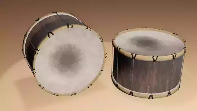 Field Drum 3D model