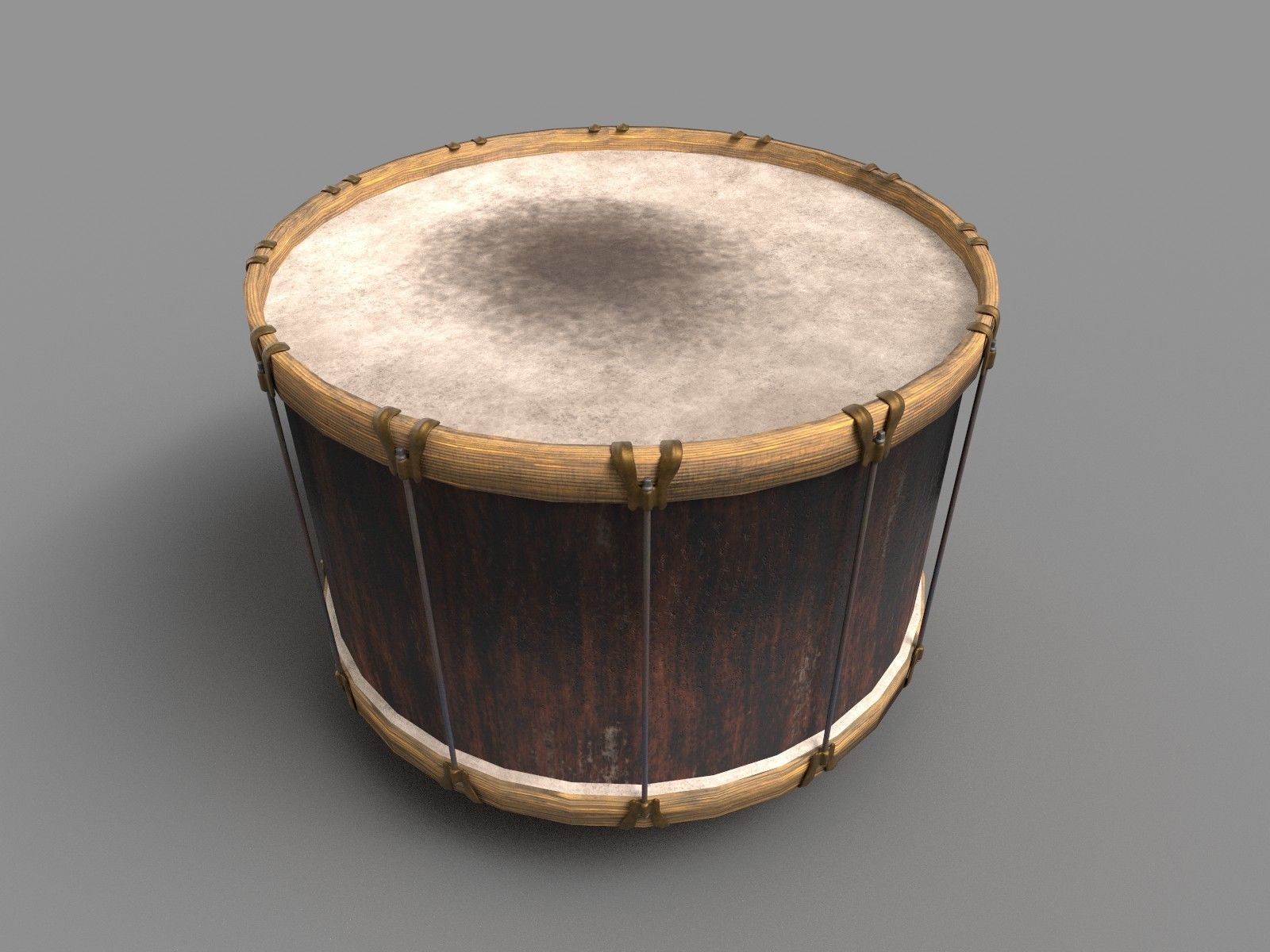 Field Drum 3D model_4