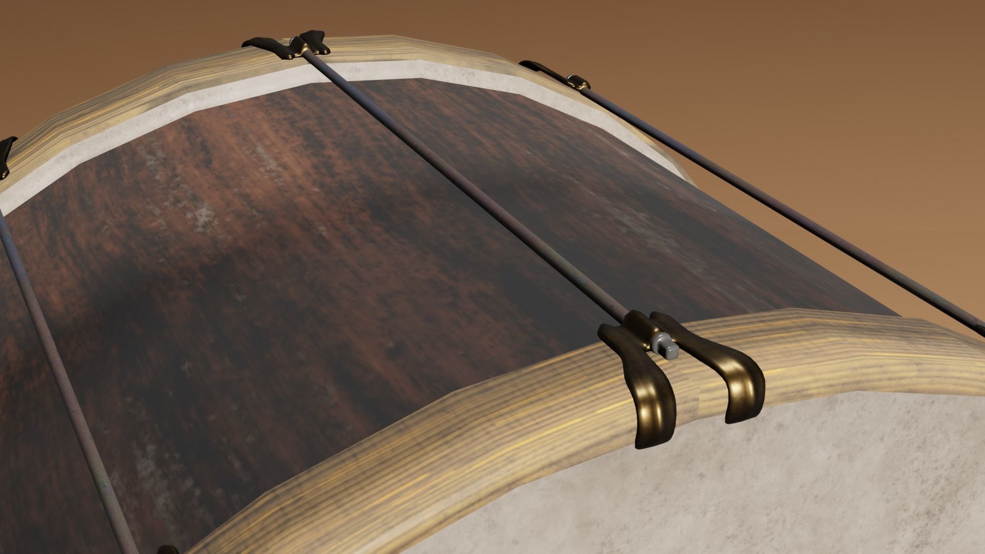 Field Drum 3D model_1
