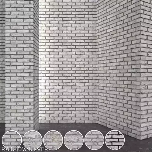 Vandersanden Brick Rainbow Silver