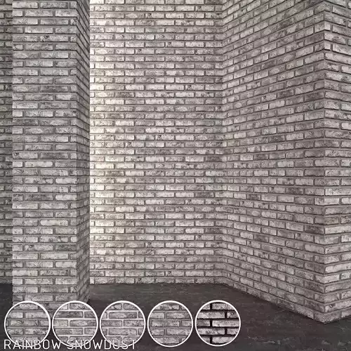 Vandersanden Brick Rainbow Snowdust