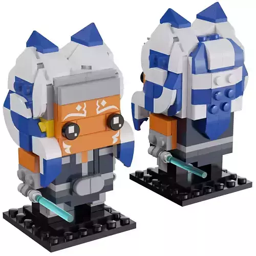 Lego Brickheadz - 40539 Ahsoka Tano 3D model