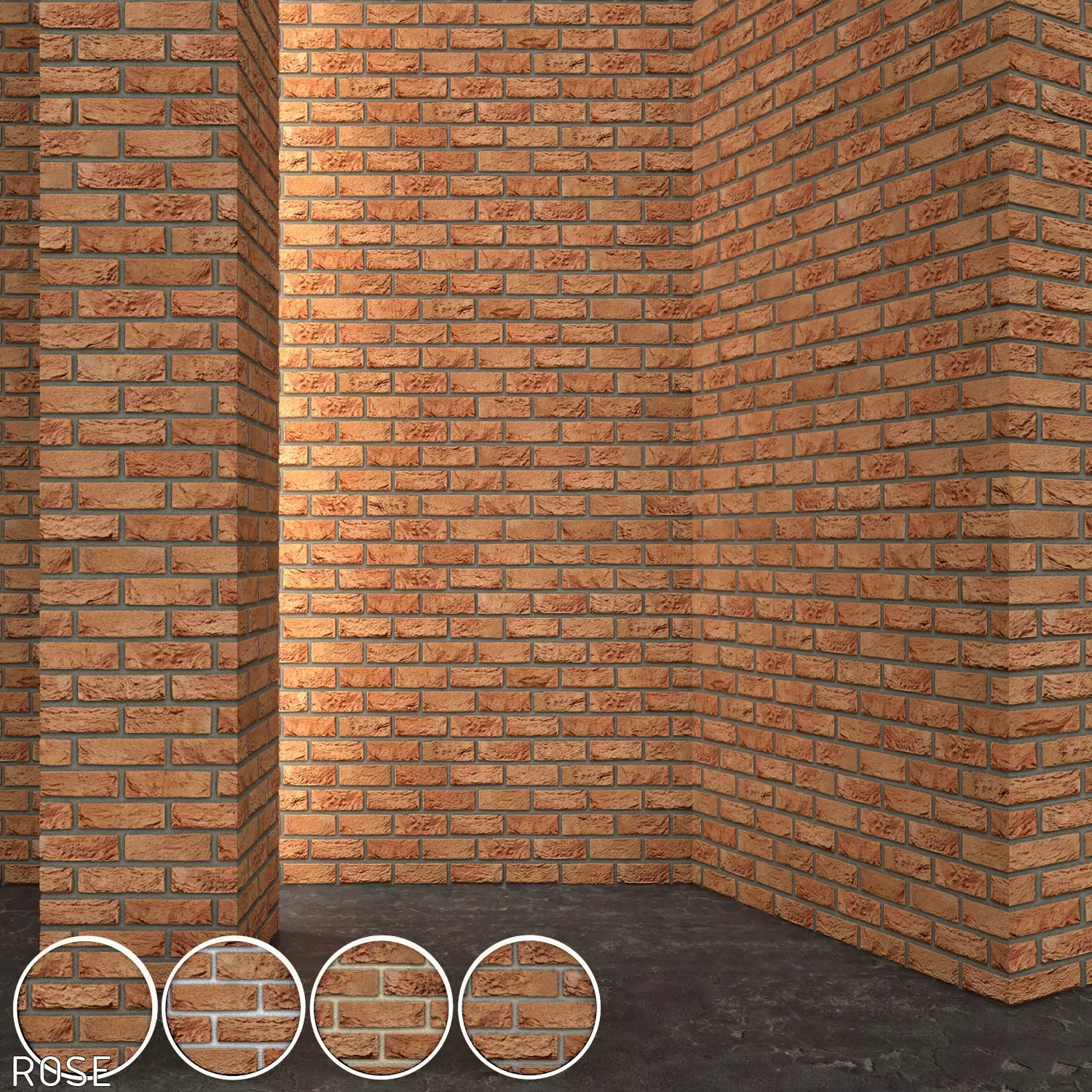 Vandersanden Brick Rose Texture_0