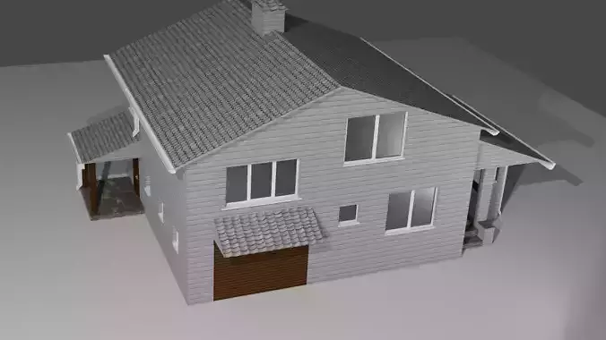 Real house model