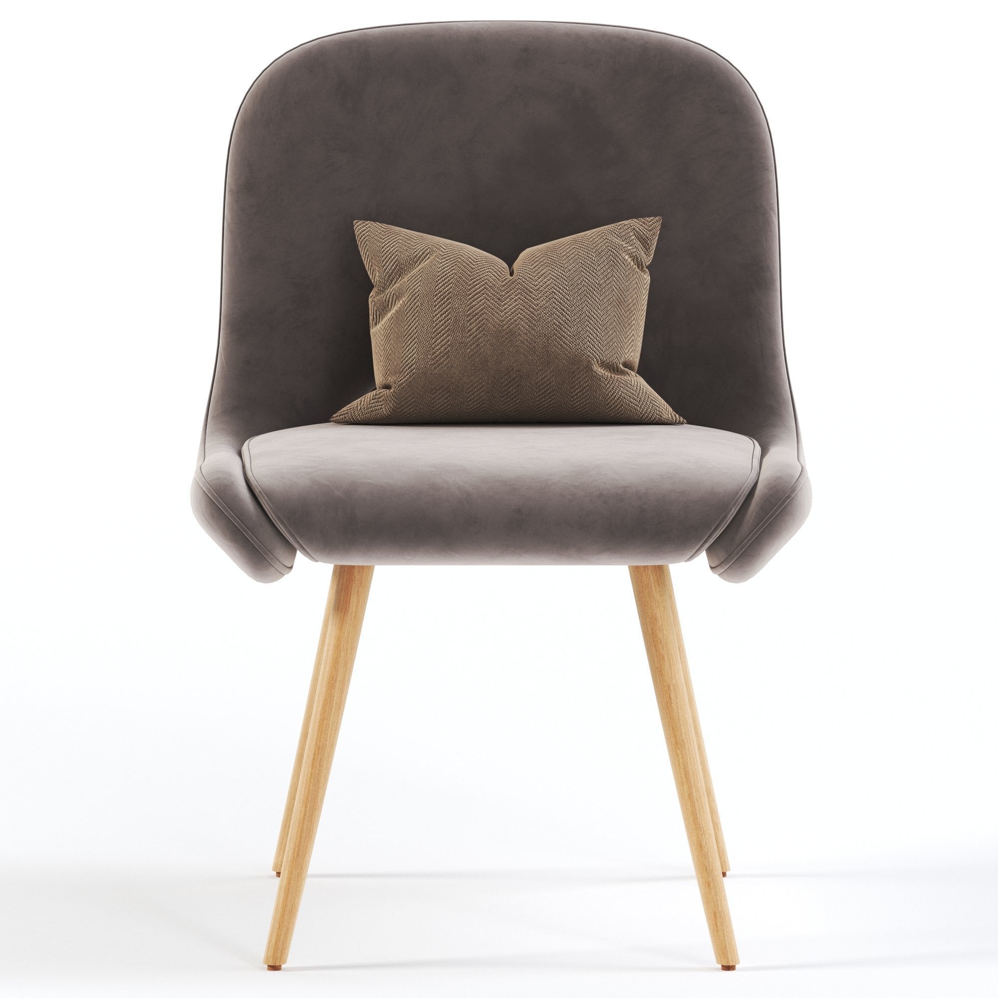 Bliss Side Chair 3D model_1