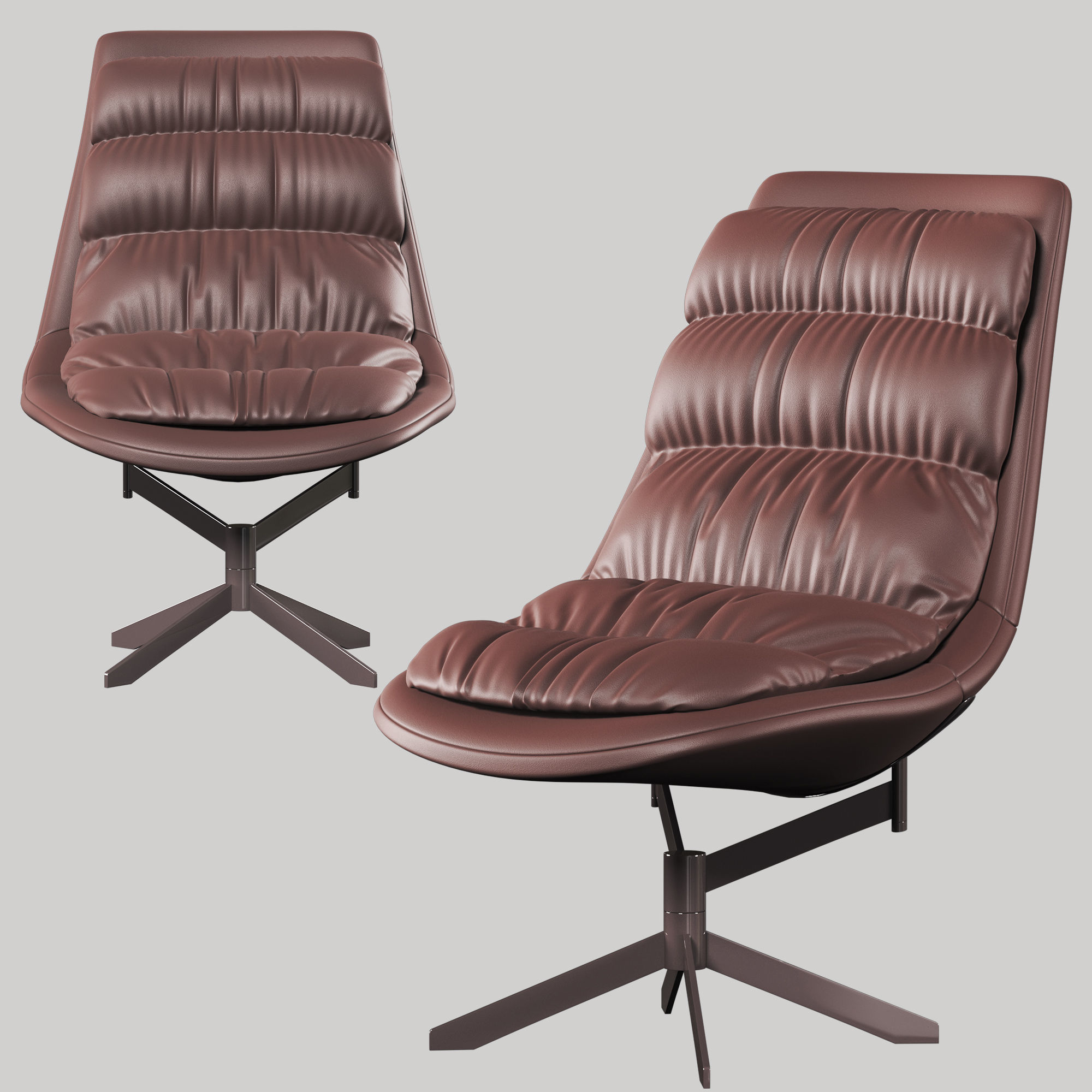FAT FRANK Armchair 3D model_3