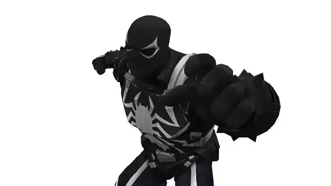 Agent Venom Rig For Animation