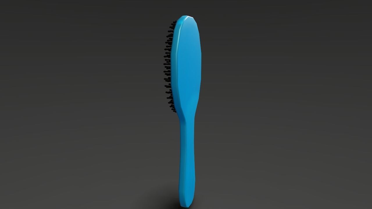 Barber Tool Low-poly 3D model_16
