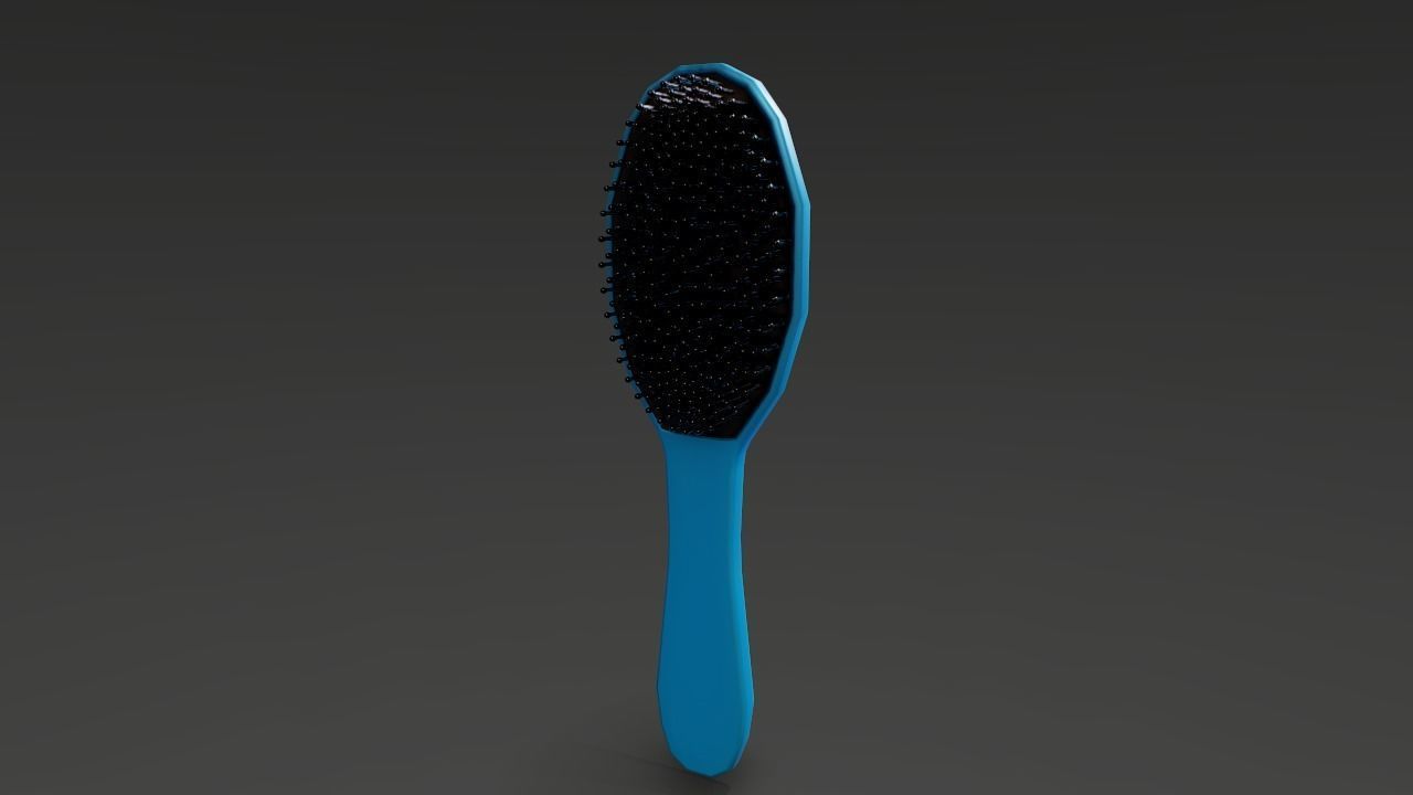 Barber Tool Low-poly 3D model_15