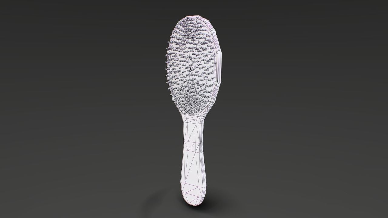 Barber Tool Low-poly 3D model_21