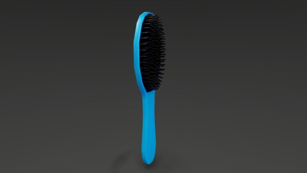 Barber Tool Low-poly 3D model_19