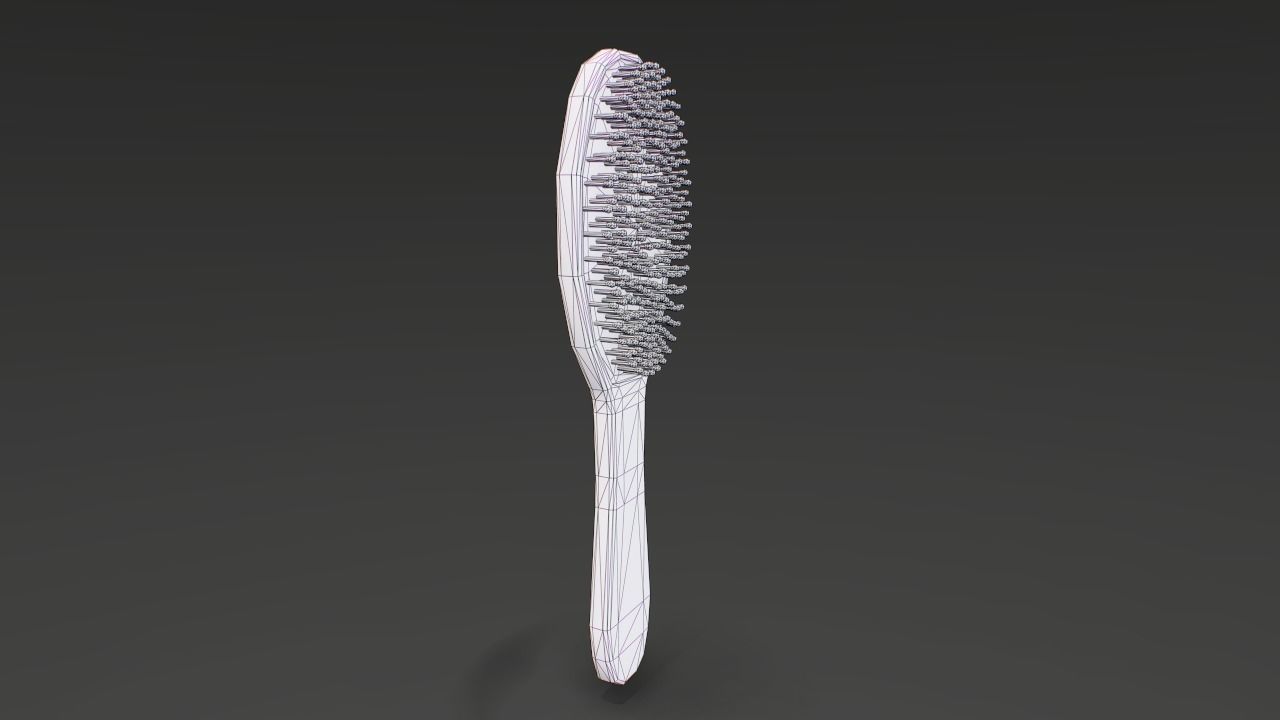 Barber Tool Low-poly 3D model_20