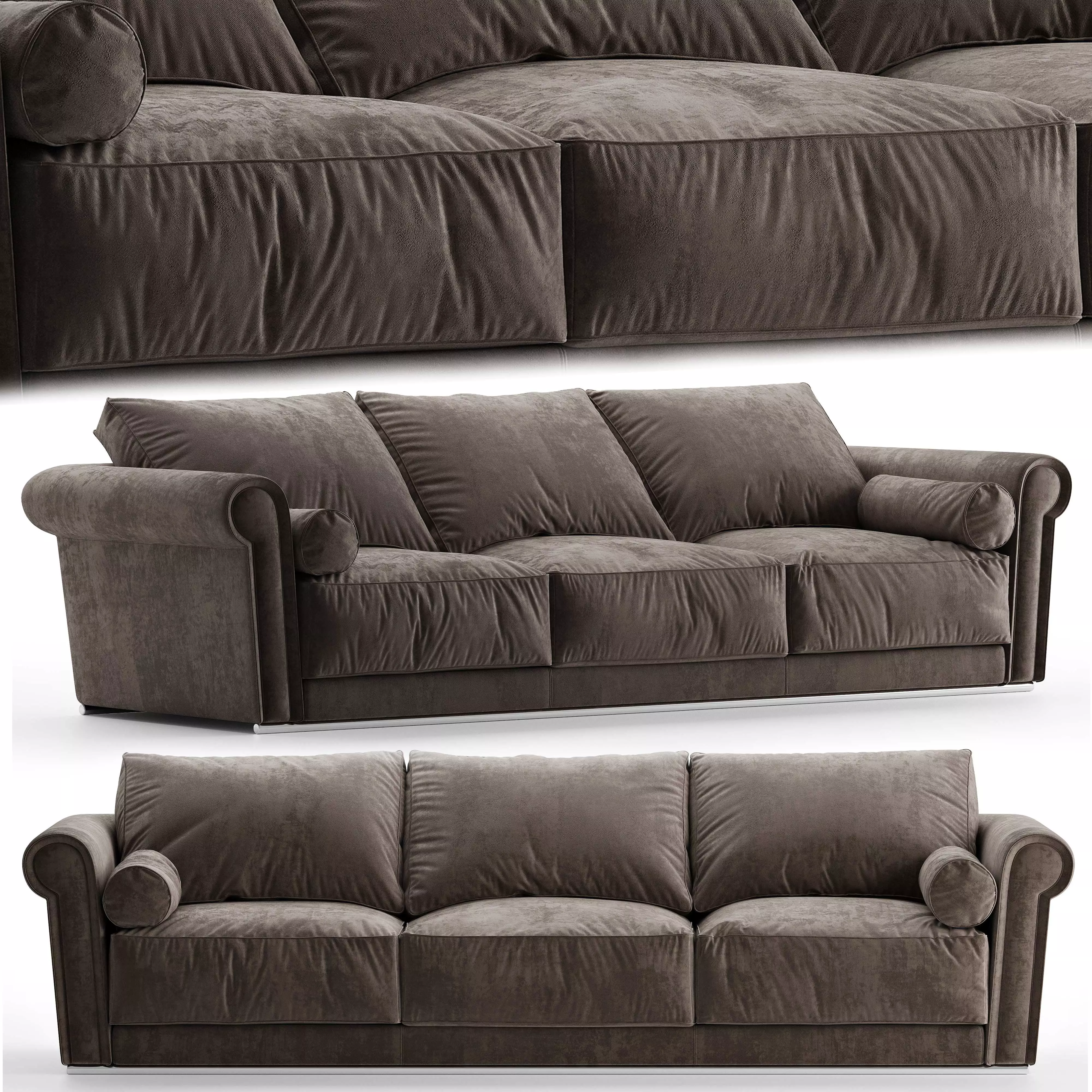 Longhi Paul vol2 Brown 3D model
