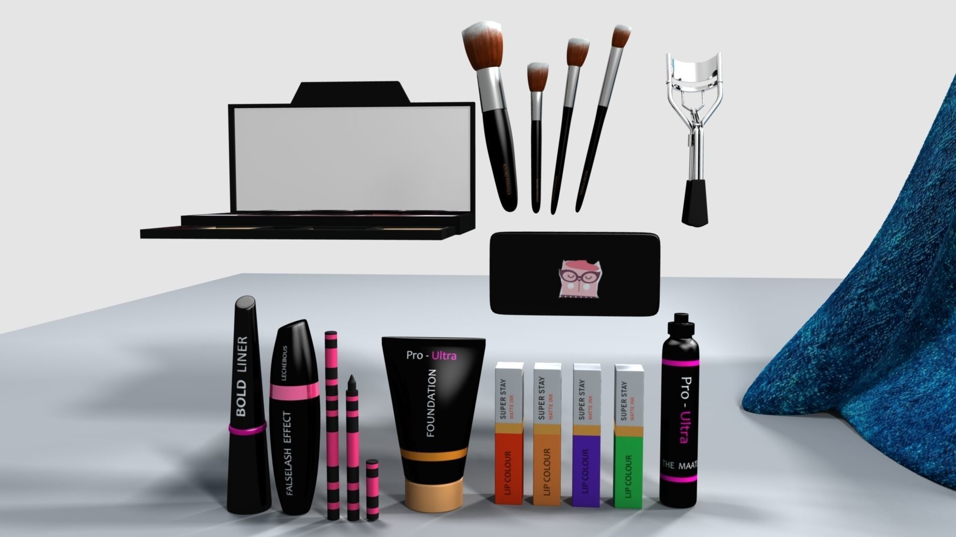 Barbie  Doll 3D model_35