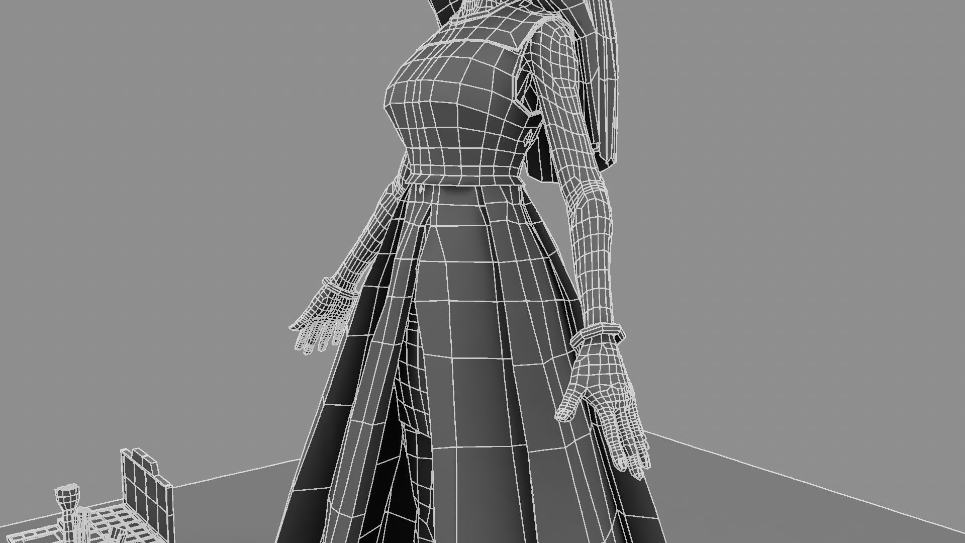 Barbie  Doll 3D model_48