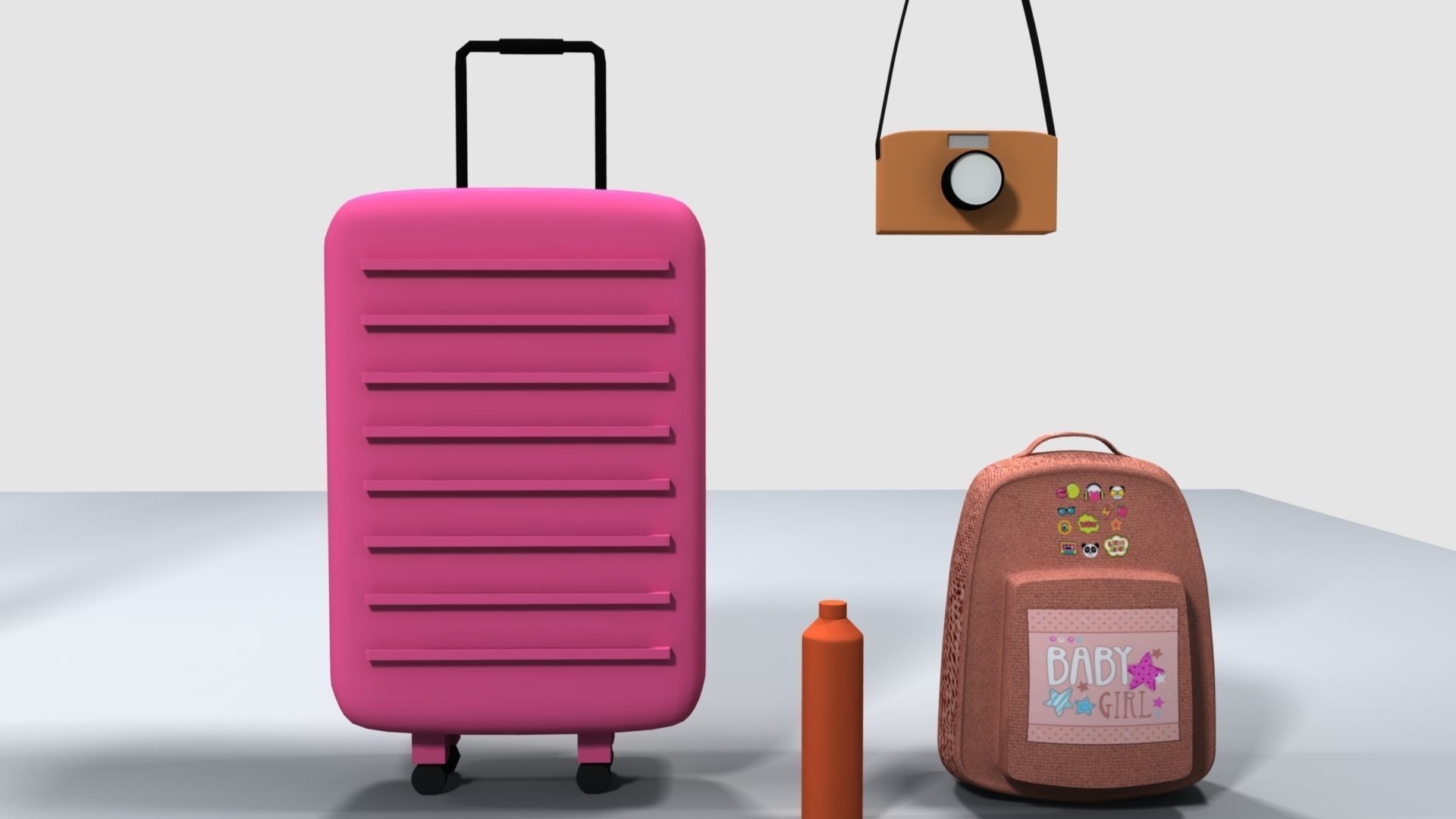 Barbie  Doll 3D model_15