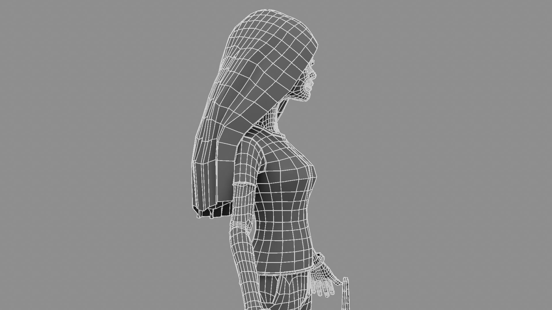 Barbie  Doll 3D model_41