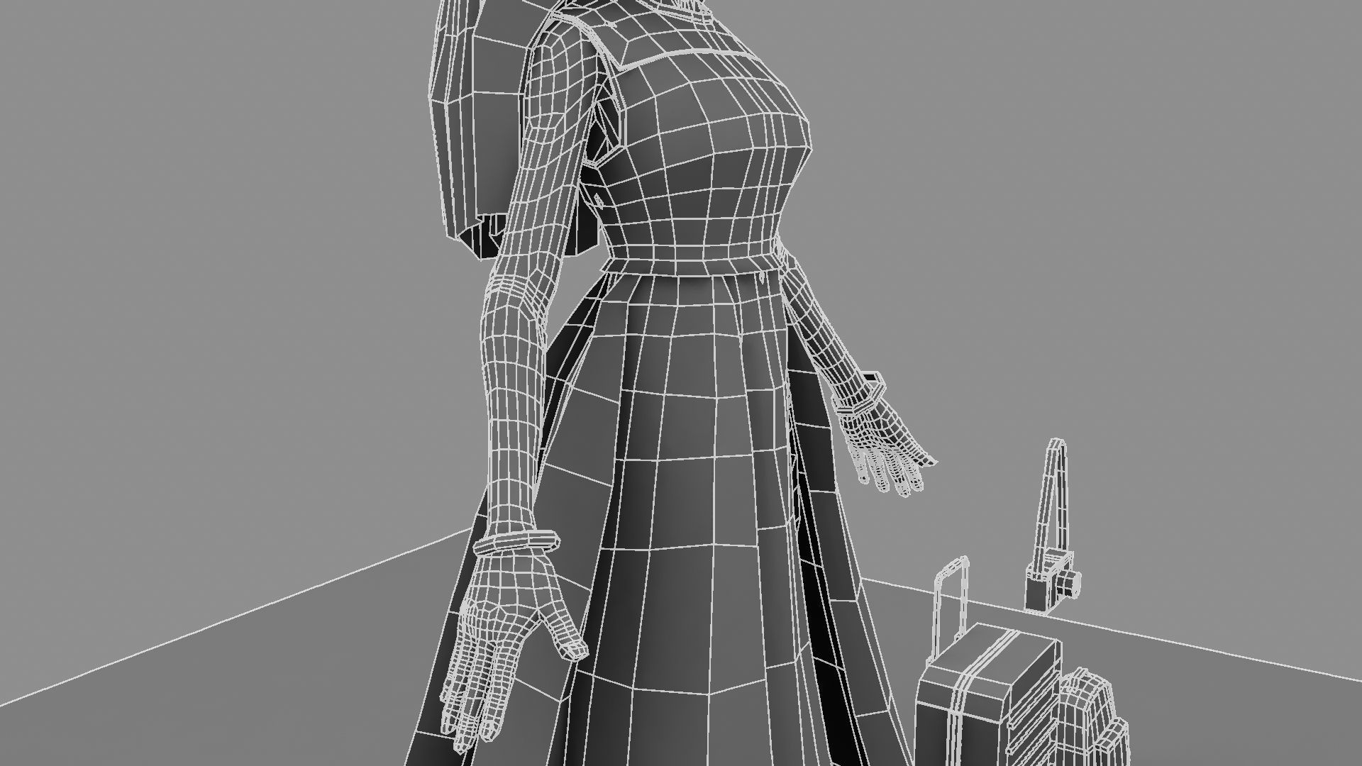 Barbie  Doll 3D model_53