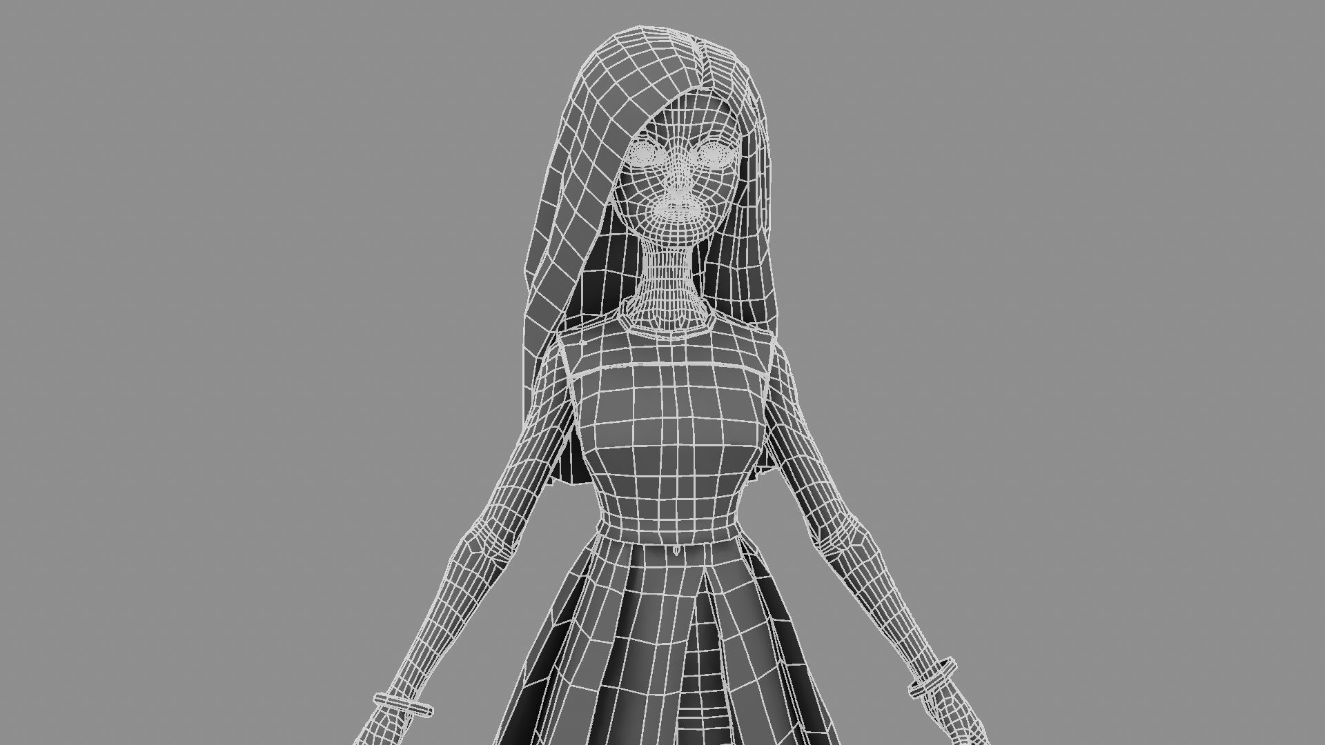 Barbie  Doll 3D model_52